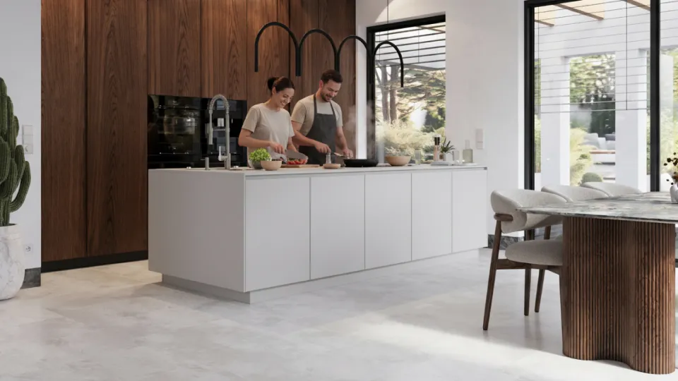 Winyl w kuchni i łazience - inspiracje i praktyczne wskazówki