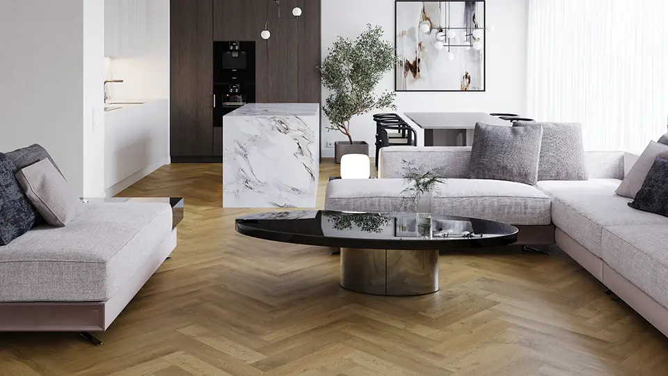 Panele winylowe w stylu glamour i modern classic – elegancja bez kompromisów